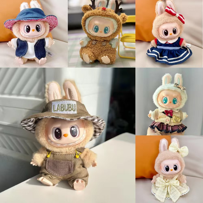 Labubu Clothes & Accessories live self-pick Free shipping over $59.99